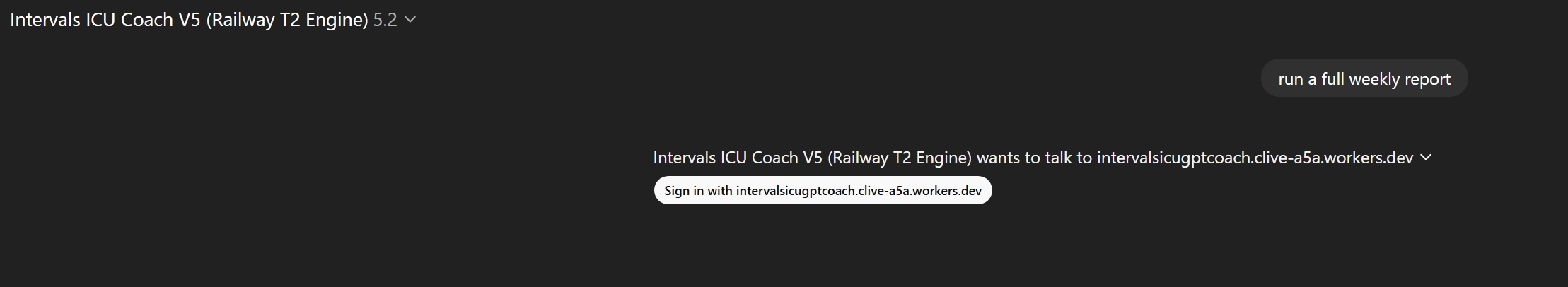 Open Coach in ChatGPT